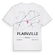 Plainville karta t-shirt