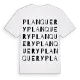 Planquery ordlek t-shirt