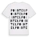 Pointel ordlek t-shirt
