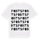 Ponts ordlek t-shirt