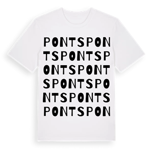 Ponts ordlek t-shirt – ekologisk bomull t-shirt från Pinshirt
