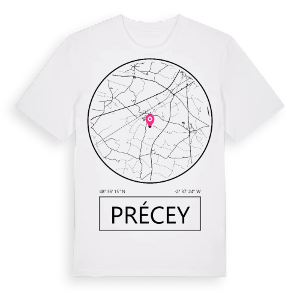 Précey t-shirt – ekologisk bomull t-shirt från Pinshirt
