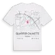 Quartier Calmette karta t-shirt
