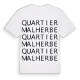 Quartier Malherbe ordlek t-shirt