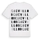 Quevillon ordlek t-shirt