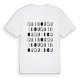 Quibou ordlek t-shirt