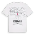 Rogerville karta t-shirt