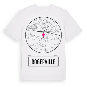 Rogerville t-shirt – ekologisk bomull t-shirt från Pinshirt