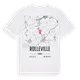 Rolleville karta t-shirt