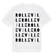 Rolleville ordlek t-shirt