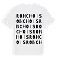 Ronchois ordlek t-shirt