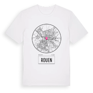 Rouen t-shirt – ekologisk bomull t-shirt från Pinshirt