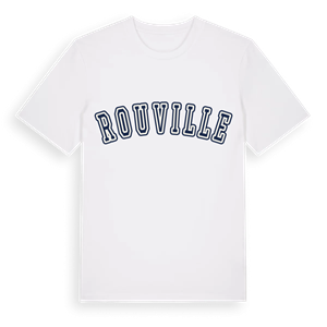 Rouville college t-shirt – ekologisk bomull t-shirt från Pinshirt