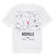 Rouville karta t-shirt