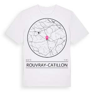 Rouvray-Catillon t-shirt – ekologisk bomull t-shirt från Pinshirt