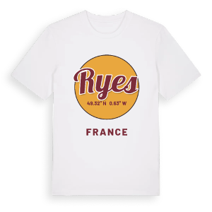 Ryes cirkel t-shirt – ekologisk bomull t-shirt från Pinshirt