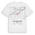 Saint-André-d'Hébertot karta t-shirt