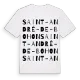 Saint-André-de-Bohon ordlek t-shirt