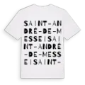 Saint-André-de-Messei ordlek t-shirt