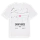 Saint-Brice karta t-shirt