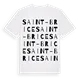 Saint-Brice ordlek t-shirt
