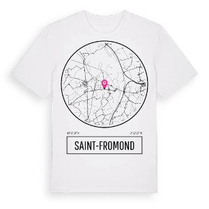 Saint-Fromond t-shirt – ekologisk bomull t-shirt från Pinshirt