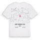 Saint-Germain-d'Elle karta t-shirt