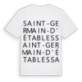 Saint-Germain-d'Étables ordlek t-shirt