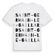 Saint-Germain-le-Gaillard ordlek t-shirt