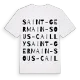 Saint-Germain-sous-Cailly ordlek t-shirt