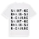 Saint-Germain-sur-Eaulne ordlek t-shirt
