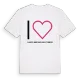 Jag älskar Saint-Gervais-du-Perron t-shirt stort tryck