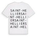 Saint-Hellier ordlek t-shirt