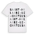 Saint-Hilaire-le-Châtel ordlek t-shirt