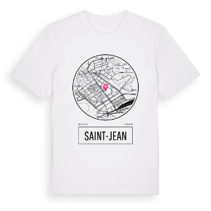 Saint-Jean t-shirt – ekologisk bomull t-shirt från Pinshirt