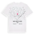 Saint-Jean-de-la-Haize karta t-shirt