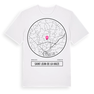 Saint-Jean-de-la-Haize t-shirt – ekologisk bomull t-shirt från Pinshirt