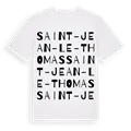 Saint-Jean-le-Thomas ordlek t-shirt