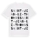 Saint-Jean-le-Thomas ordlek t-shirt