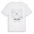 Saint-Joseph karta t-shirt