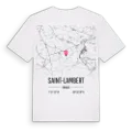 Saint-Lambert karta t-shirt