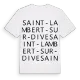 Saint-Lambert-sur-Dive ordlek t-shirt