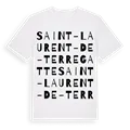 Saint-Laurent-de-Terregatte ordlek t-shirt