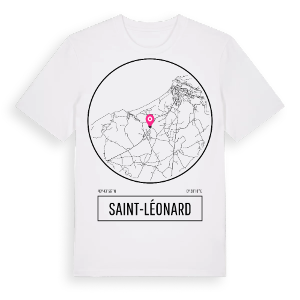 Saint-Léonard t-shirt – ekologisk bomull t-shirt från Pinshirt
