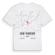 Saint-Marcouf karta t-shirt