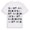Saint-Marcouf ordlek t-shirt