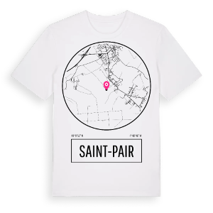 Saint-Pair t-shirt – ekologisk bomull t-shirt från Pinshirt