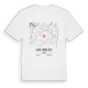 Saint-Pierre-Azif karta t-shirt