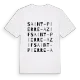 Saint-Pierre-Azif ordlek t-shirt