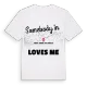 Någon i Saint-Pierre-de-Semilly älskar mig t-shirt
